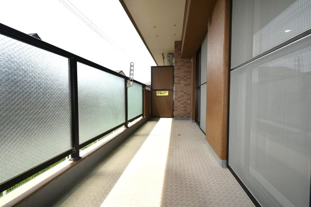 エトワール仙台西のバルコニー