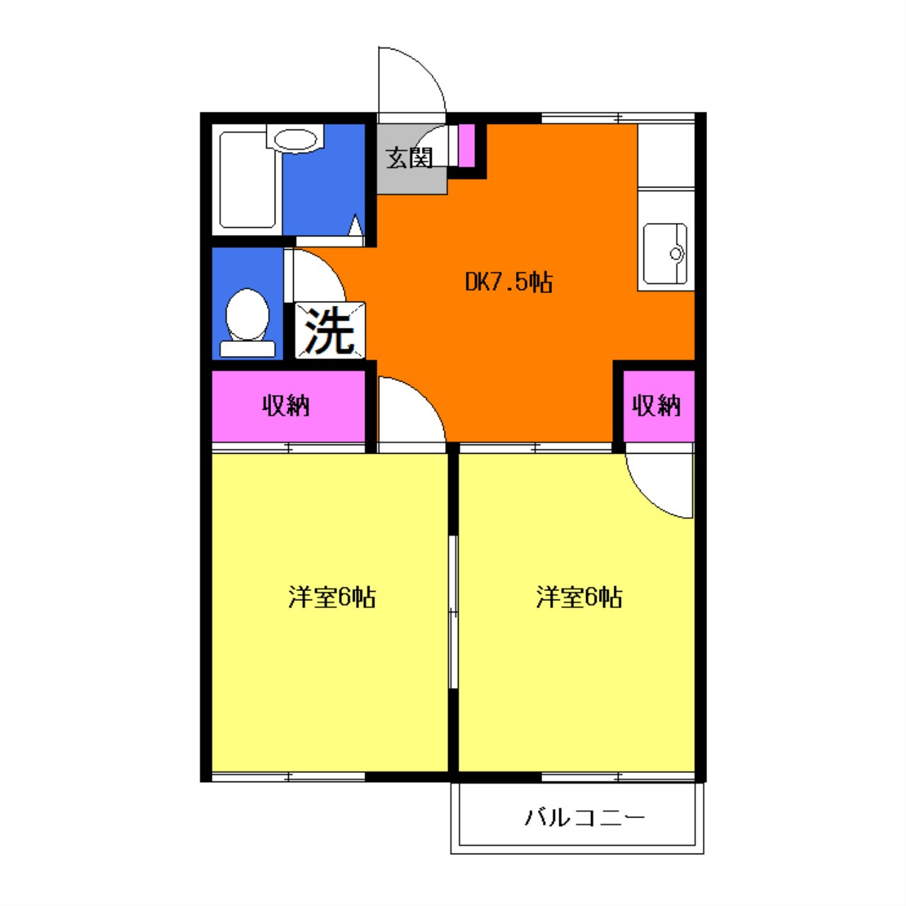アネックス渋谷の間取り|間取りは現況優先