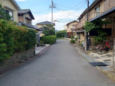 【前面道路含む現地写真】 | 山科区西野山射庭ノ上町　新築戸建