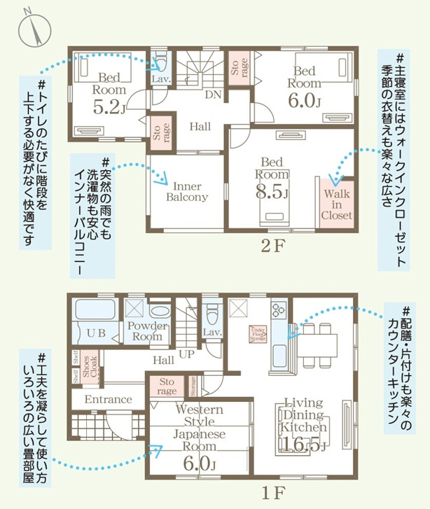 【Livele Garden】　古河市三和　全2邸