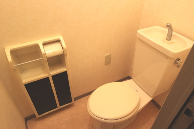 ハイカムール荒木【10,000円キャッシュバック対象物件】のトイレ|ゆったりとした空間のトイレです