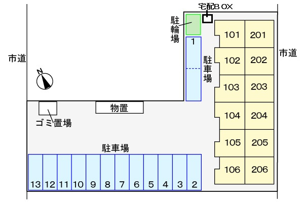 カ－サ　グランデの区画図