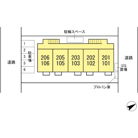 L.DITAの区画図