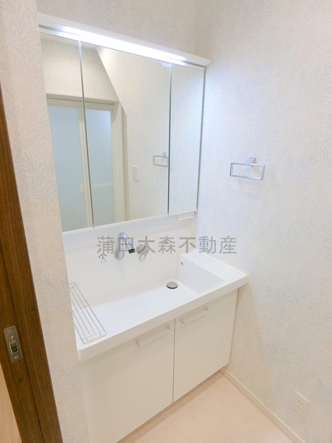 蒲田1丁目賃貸住宅の洗面所|独立洗面台　洗面脱衣所　