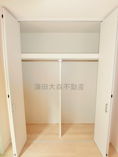 蒲田1丁目賃貸住宅の収納|洋室4帖　収納　クローゼット