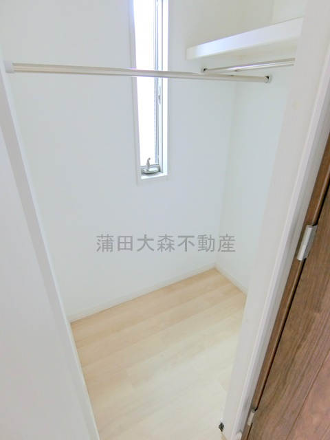 蒲田1丁目賃貸住宅の収納|洋室3.9帖　収納　ウォークインクローゼット