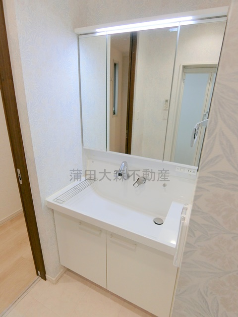 蒲田1丁目賃貸住宅の洗面所