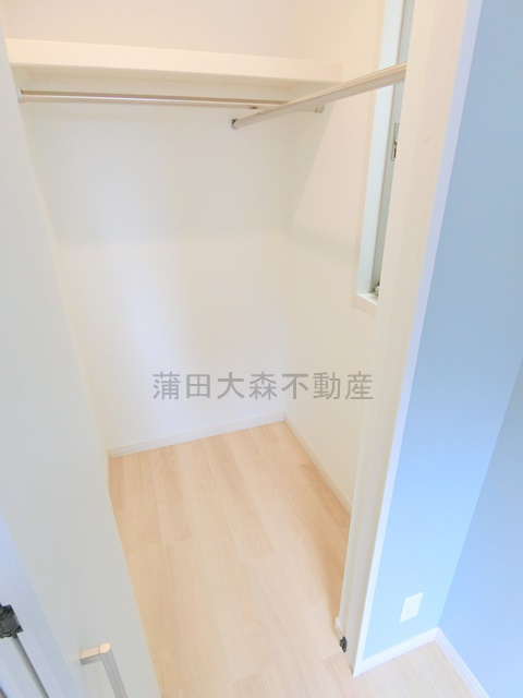 蒲田1丁目賃貸住宅の収納|洋室4.5帖　収納　ウォークインクローゼット