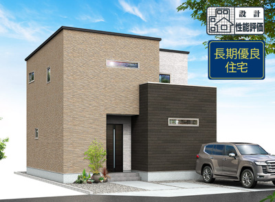【外観パース】 | 静岡市清水区三保松原町 22期 新築一戸建て 2号棟 | 外観パースです
