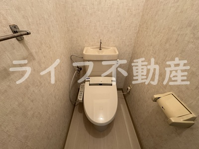 パディーブレイドⅡのトイレ|落ち着いたトイレです