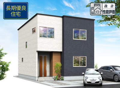 【外観パース】 | 静岡市清水区三保松原町 22期 新築一戸建て 3号棟 | 外観パースです