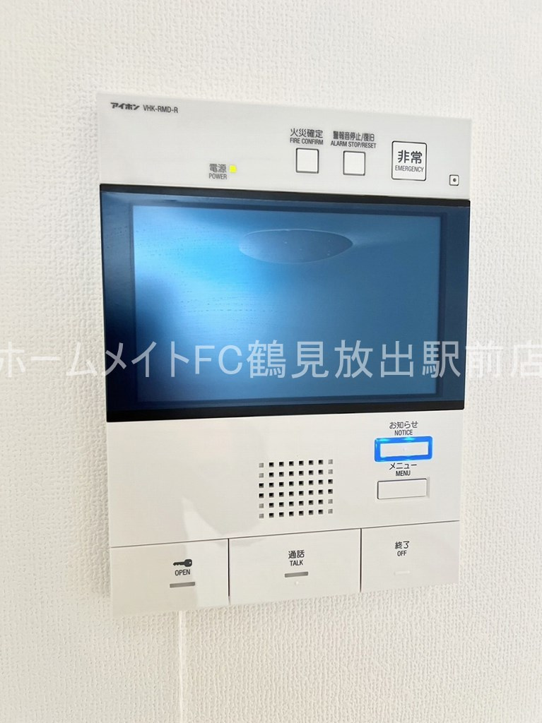 東大阪市高井田西６丁目の賃貸マンションのセキュリティ