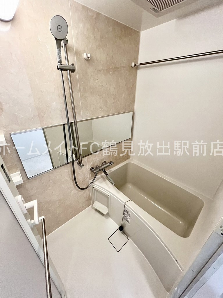 東大阪市高井田西６丁目の賃貸マンションの浴室
