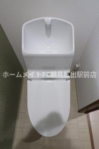 大阪市鶴見区諸口１丁目のアパートのトイレ