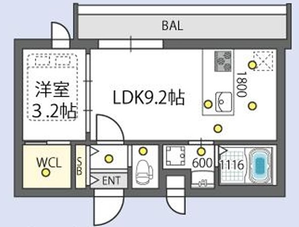 GrandPaseo northの間取り