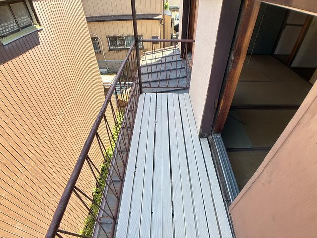 松戸市西馬橋３丁目戸建のバルコニー