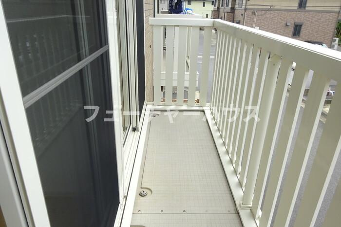メゾングレース　Ｇのバルコニー