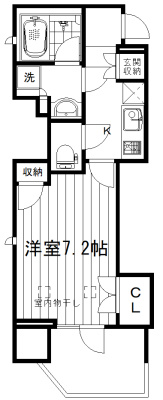 アトラス新宿左門町の間取り