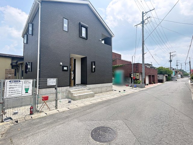 新築戸建・新築建売　米沢市城北第1　北部小・第四中の前面道路含む現地写真