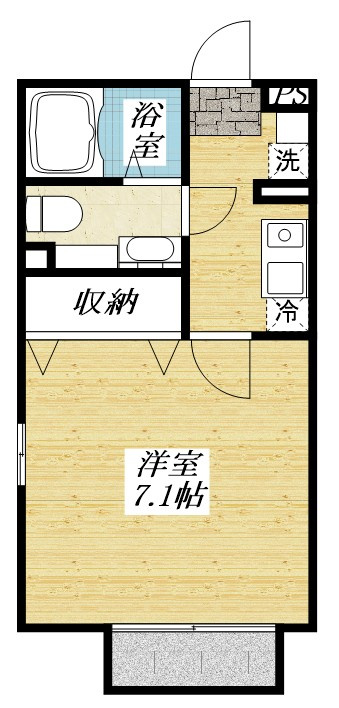クレールメゾンⅠの間取り