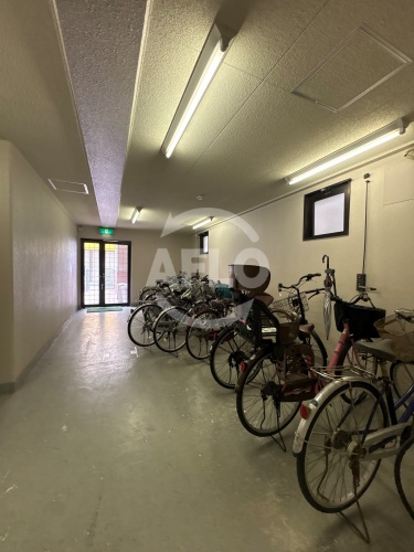 ラ・フォーレ駒川のその他共用部分|ラ・フォーレ駒川　自転車置き場