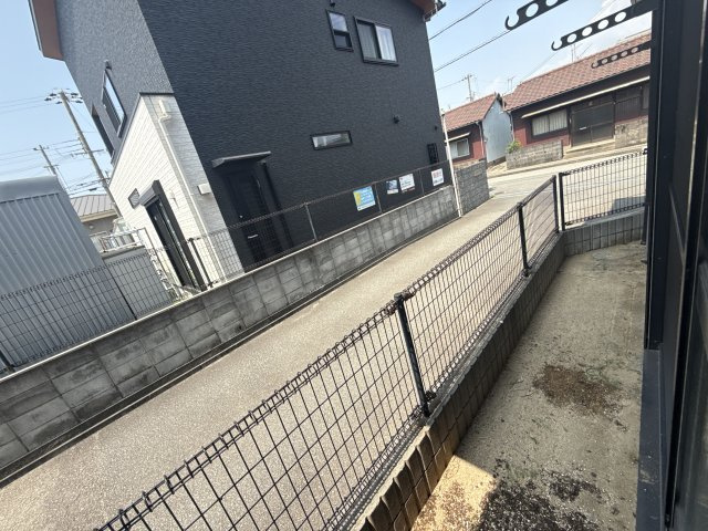 フレグランスアガのバルコニー