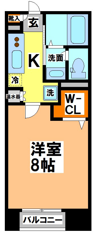 武蔵野市西久保３丁目のアパート