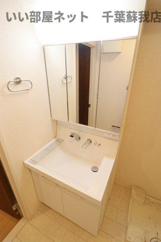 フィオーレの洗面所|忙しい朝には欠かせない洗面所です