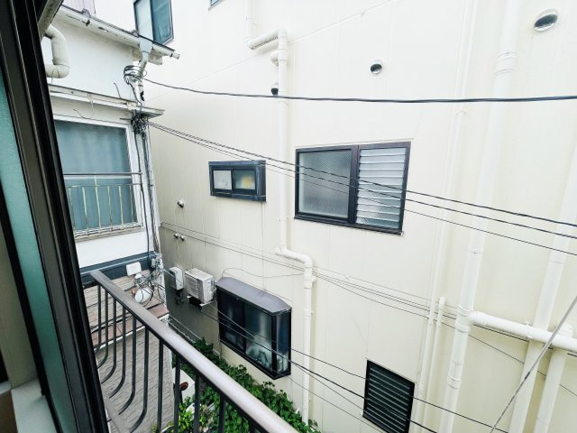 エムエーハイツのバルコニー