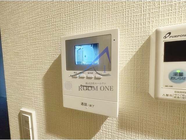 ラウスパレス三軒茶屋のセキュリティ|モニター付きインターホンです。