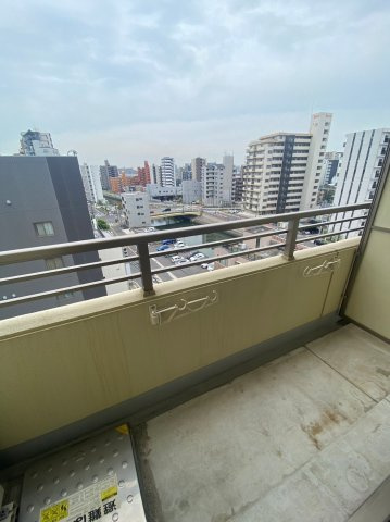 レジデンス金山スクエア　名古屋市賃貸 仲介手数料無料のバルコニー