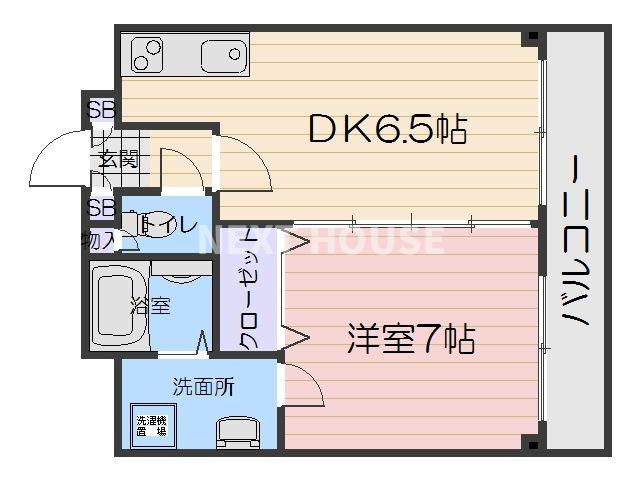 アーバンステージ天王寺東の間取り
