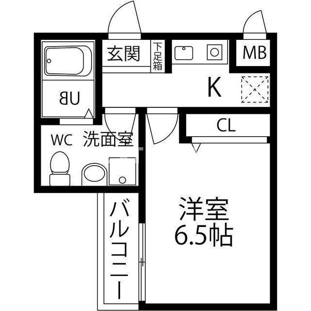 WING住之江の間取り