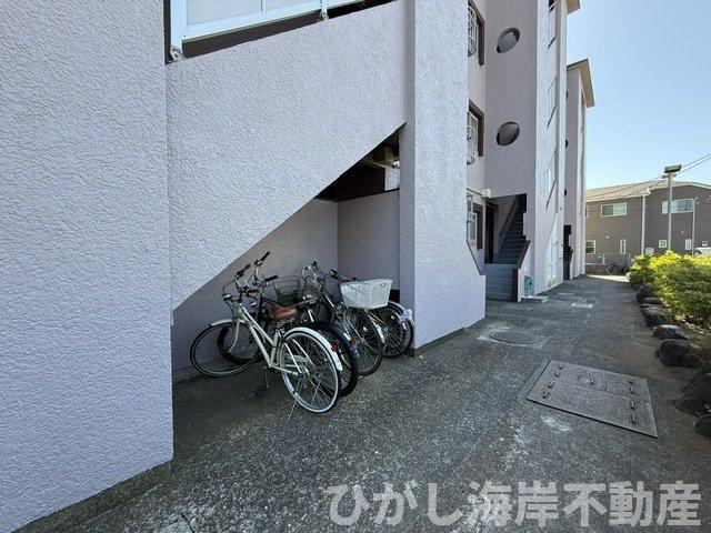 湘南マンションの駐輪場|敷地内駐輪場