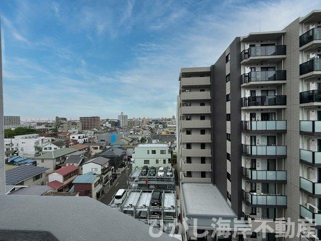 プレディアンスフォート湘南平塚リコットの展望|東側バルコニーからの眺望
