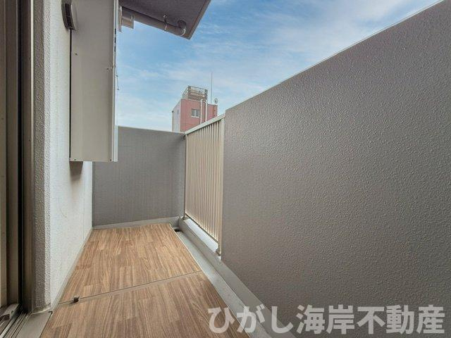 プレディアンスフォート湘南平塚リコットのバルコニー|西側バルコニー