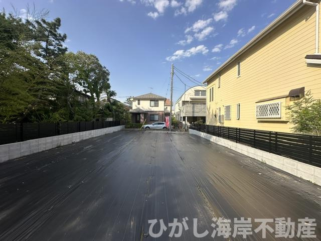藤沢市鵠沼松が岡2丁目　売地の展望|現地外観