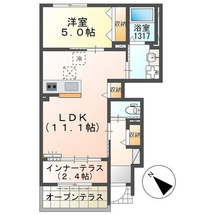 【間取り】 | (仮称)船橋市飯山満町新築アパート