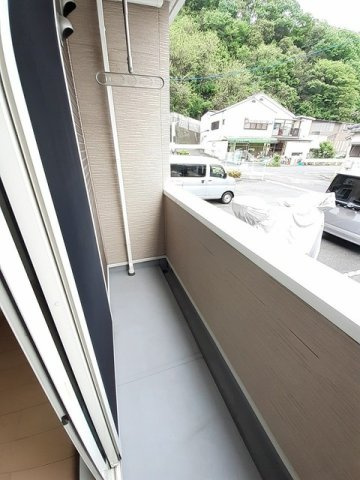 ニュードミール　ヒロのバルコニー