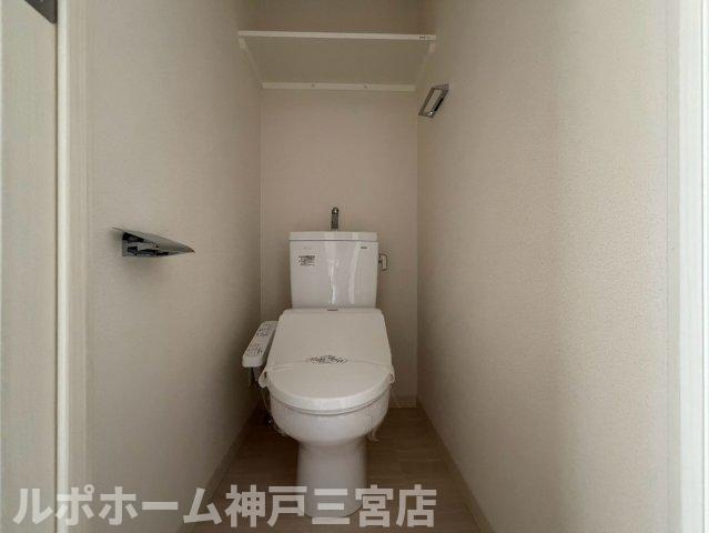 プレサンス神戸元町ベルシオンのトイレ