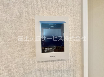 【セキュリティ】 | 田原市神戸町東大坪 新築一戸建て 4号棟 | TVインターフォンです