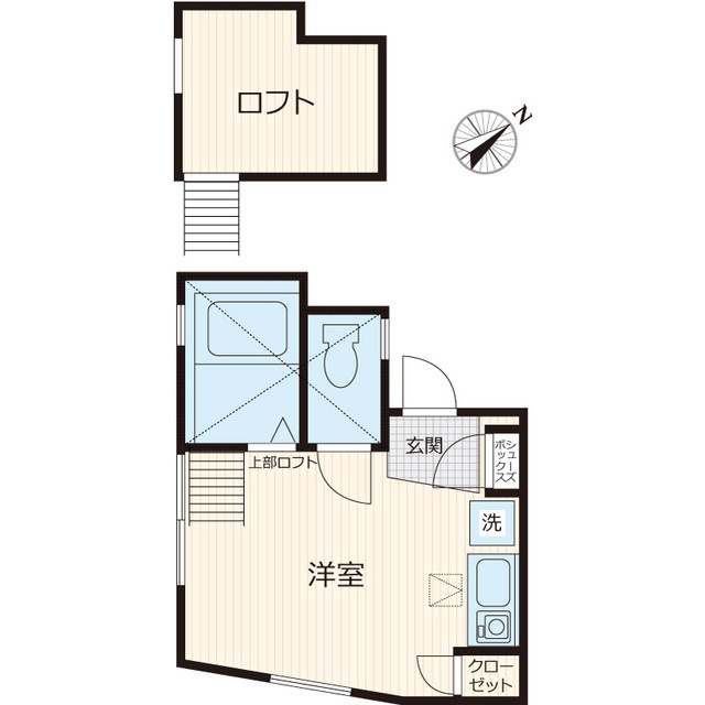 Ｇ・Ａヒルズ和田町の間取り