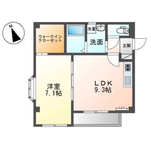 アーバンスカイの間取り