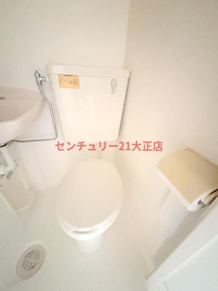 大阪市港区波除２丁目の賃貸マンションのトイレ