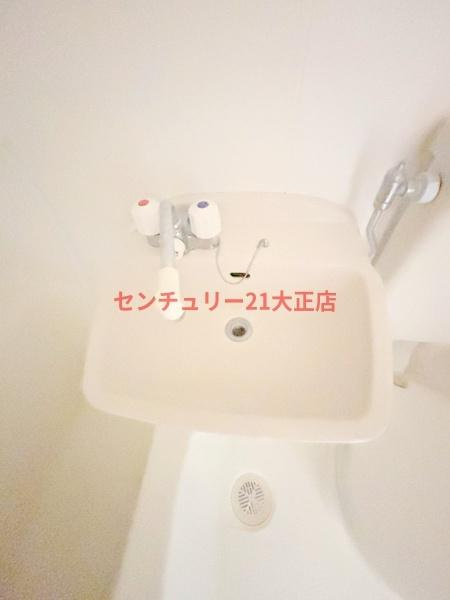 大阪市港区波除２丁目の賃貸マンションの洗面所