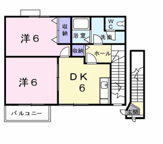【間取り】 | ミレニアム・カーサＢ