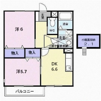 【間取り】 | サンセールⅢ