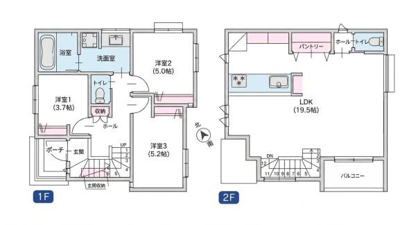 横浜市泉区上飯田町の新築一戸建