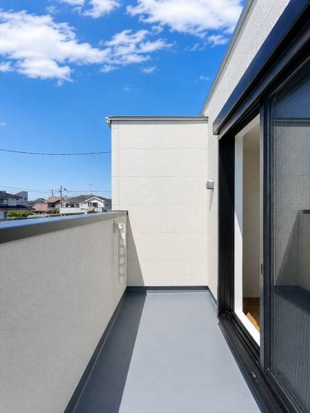 茅ヶ崎市松林１丁目の新築一戸建のバルコニー