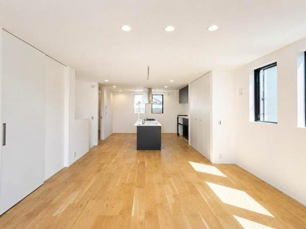 茅ヶ崎市松林１丁目の新築一戸建の居間・リビング